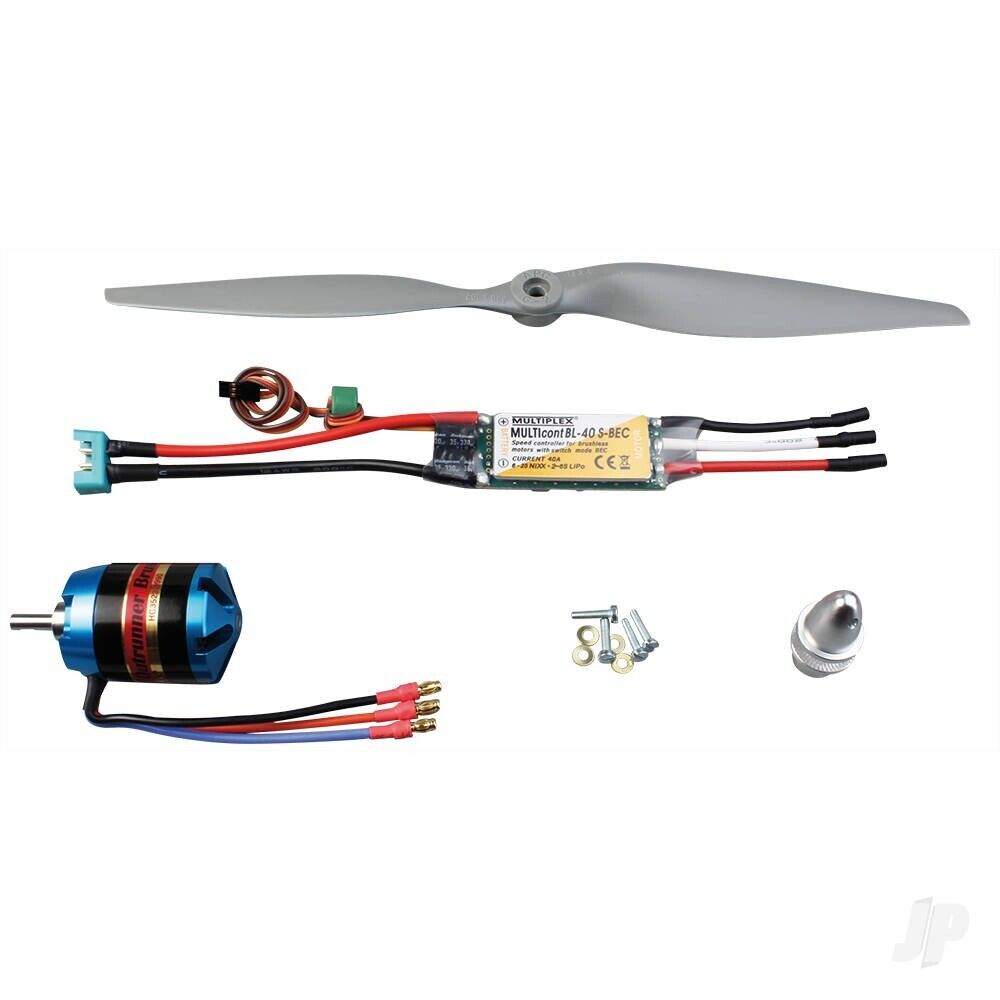 Multiplex Power Drive Funcub Tuning Power Set #332624 Motor, ESC & Prop