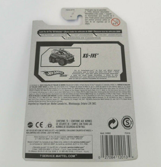Hot Wheels 2009 XS-IVE 10/10 Special Features '09