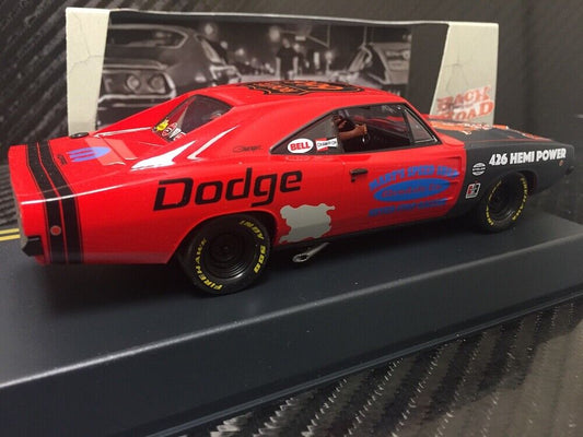 Pioneer Slot Car P022 Dodge Charger Red Devil Street Racer