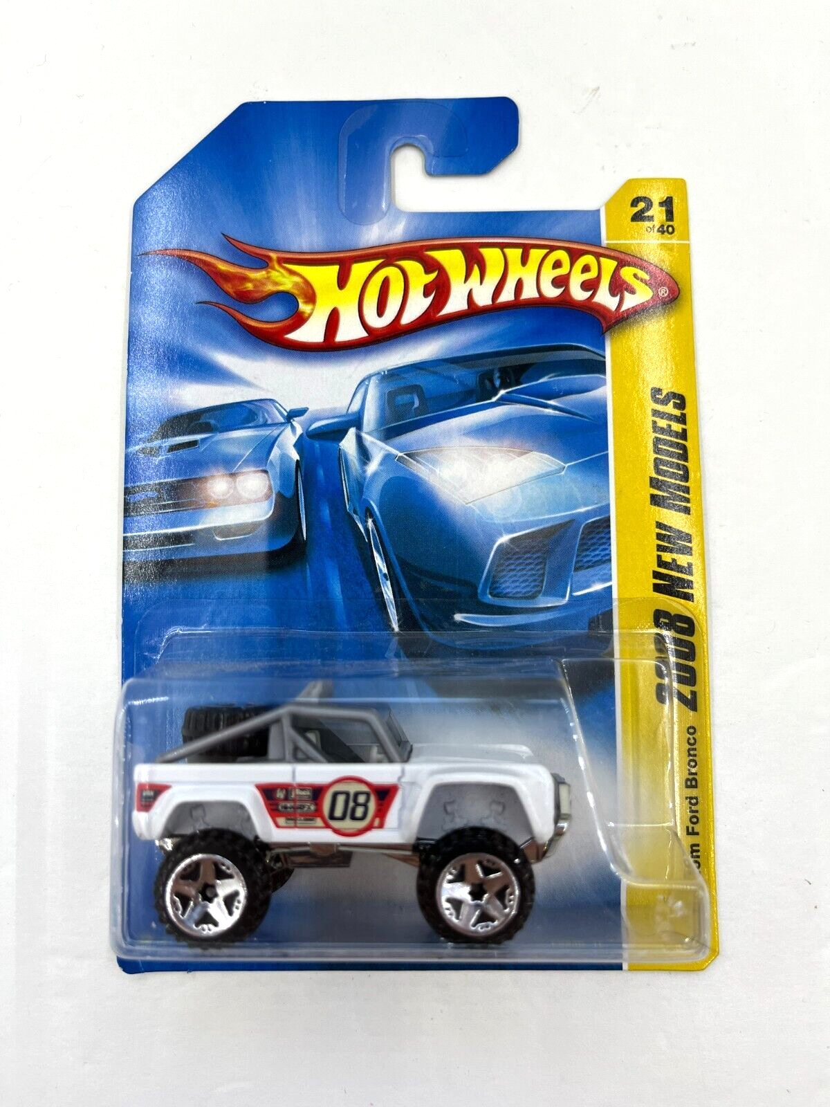 RARE Hot Wheels 2008 Custom Ford Bronco 21/40 NEW MODELS
