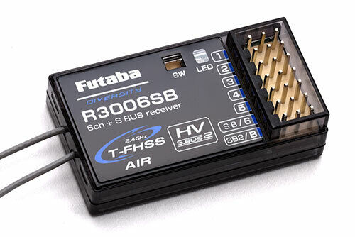Futaba R3006SB - 6-Channel Rx T-FHSS (S-Bus) (HV) 2.4GHz P-R3006SB
