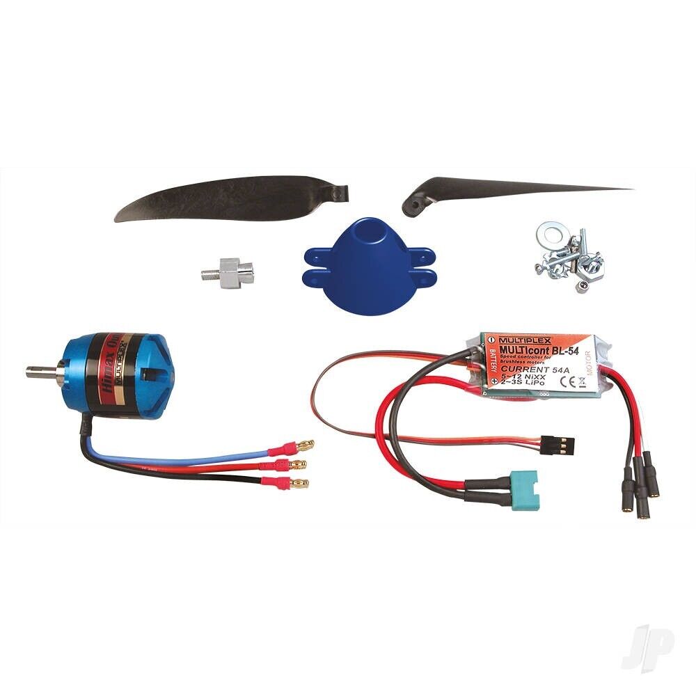 Multiplex Blizzard Tuning Power Set #332643 Motor, ESC & Folding Prop Assembly