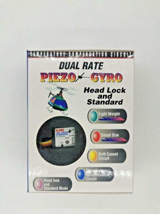 HL800 Piezo Dual Rate RC Helicopter Head lock and Standard Gyro 4460105