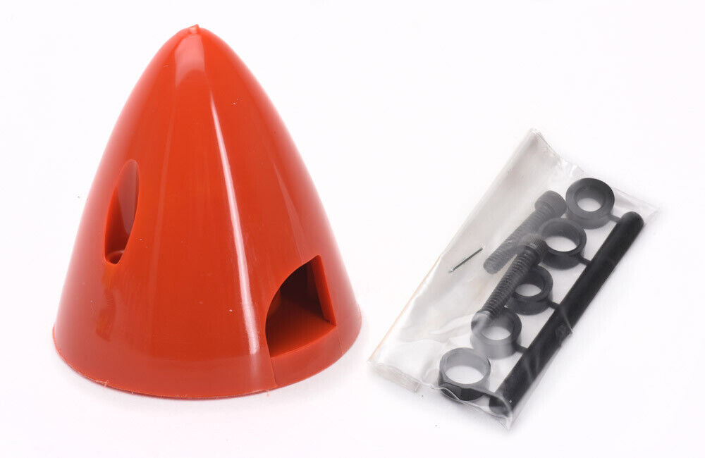 Dubro 1-3/4" (45mm) 2-Blade RC Aircraft Spinner (Red) E-DB268