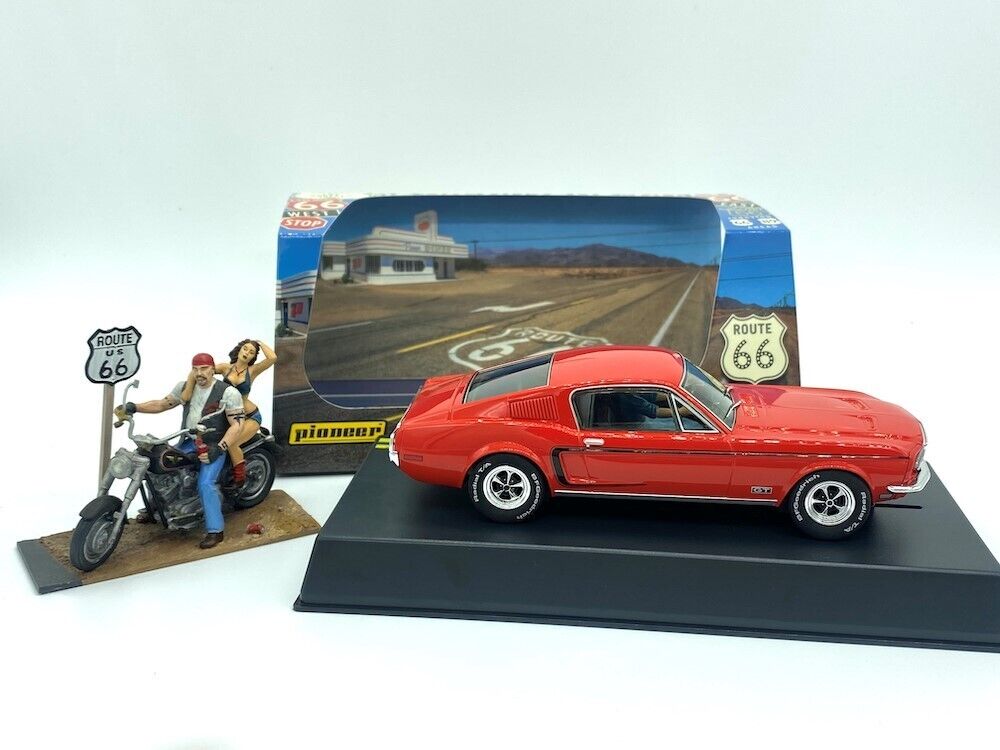 Pioneer Slot Car P151 1968 Ford Mustang GT Fastback Limited Edition of 625