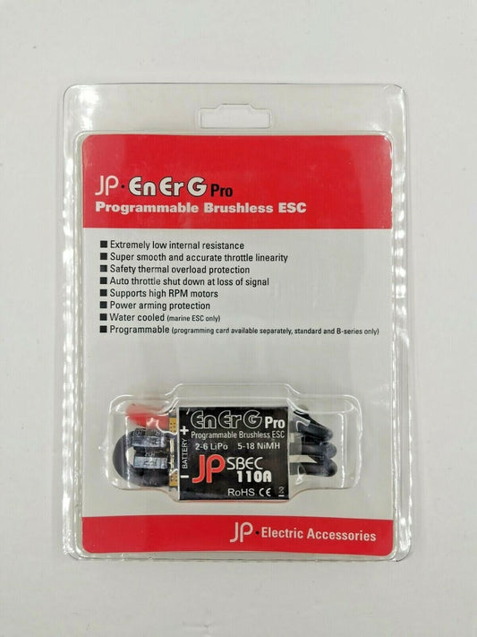 JP EnErG Pro 110A Programmable Brushless ESC SBEC 4404915