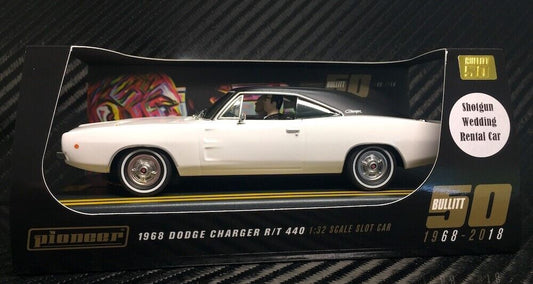 Pioneer Slot Car P087 Dodge Charger Shotgun Wedding Bullitt Edition Very Rare