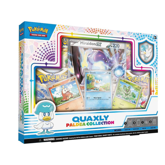 Pokemon Trading Card Game Paldea Collection Box Quaxly TCG