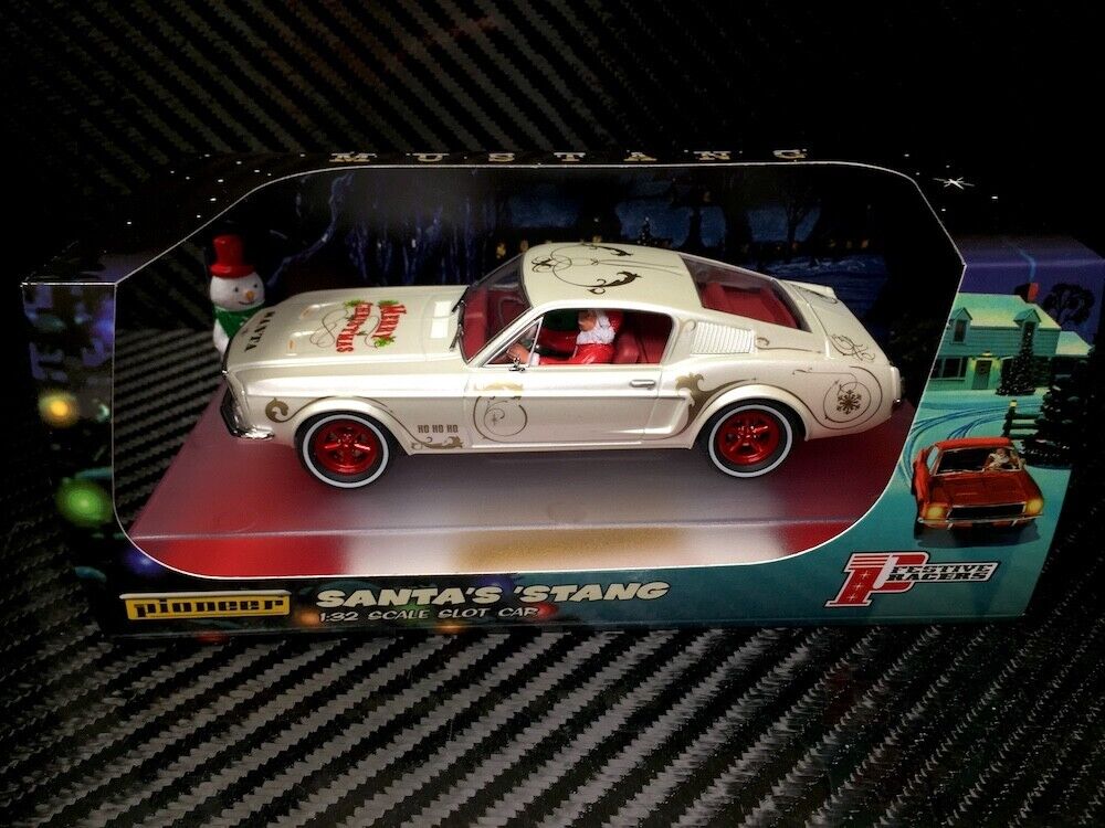Pioneer Slot Car 68 Mustang Fastback GT Christmas Special  P071 Limited Edition