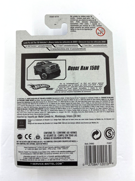 RARE Hot Wheels 2009 Dodge Ram 1500 01/10 HW Special Features