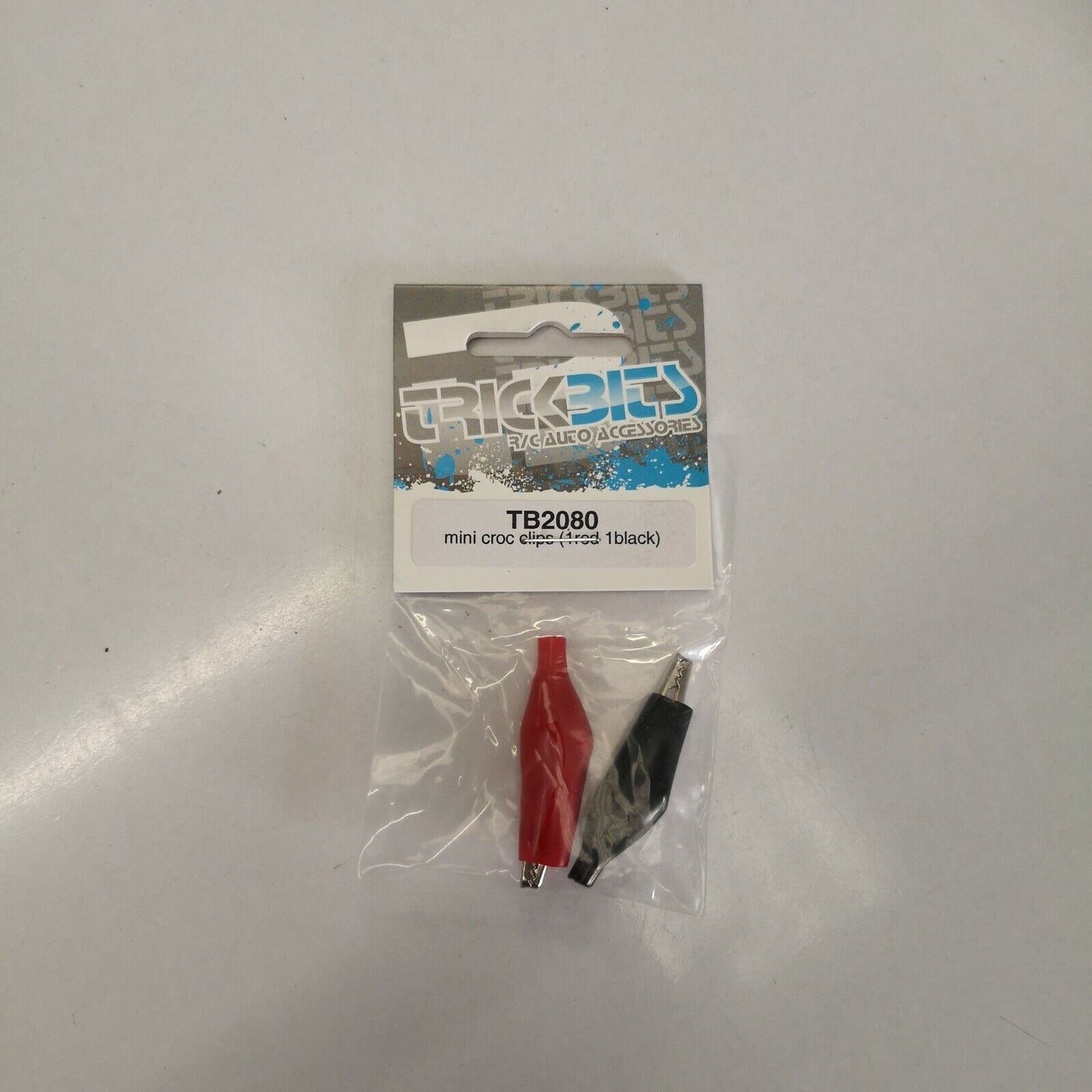 Trickbits High Quality Mini Croc Clips (1 x Red/1x Black) TB2080/HFL2054