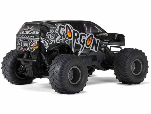 ARRMA Gorgon 2wd MT 1/10 Ready-To-Assemble Kit w/8.4v/Chg Gunmetal RC CAR