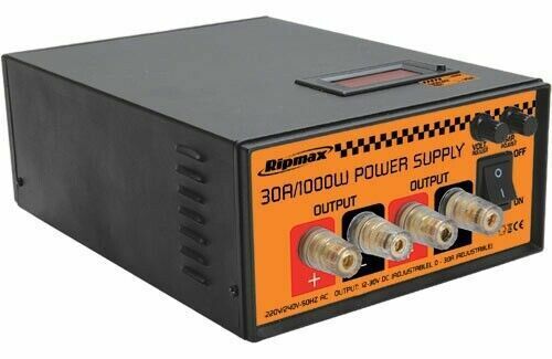 Ripmax Power Supply UK Plug 12-30v Massive 30A 1000W O-IP2005 RB408337
