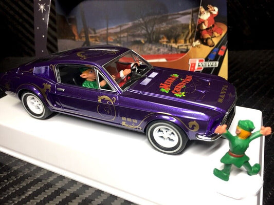 Pioneer Slot Car 68 Mustang Fastback GT Christmas Special P073 Limited Edition