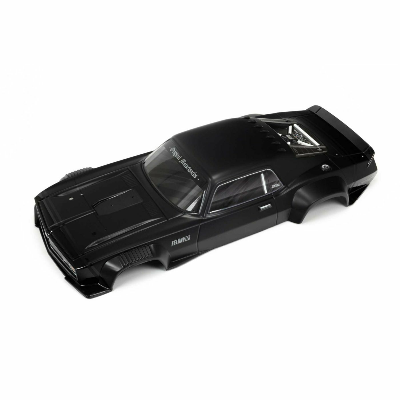 ARRMA FELONY 6S BLX Painted Body Black Genuine Spares