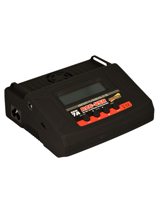 Overlander RC6-VSR 80W 7A AC/DC CHARGER / DISCHARGER LiPo NiMH LiFe Pb and More!