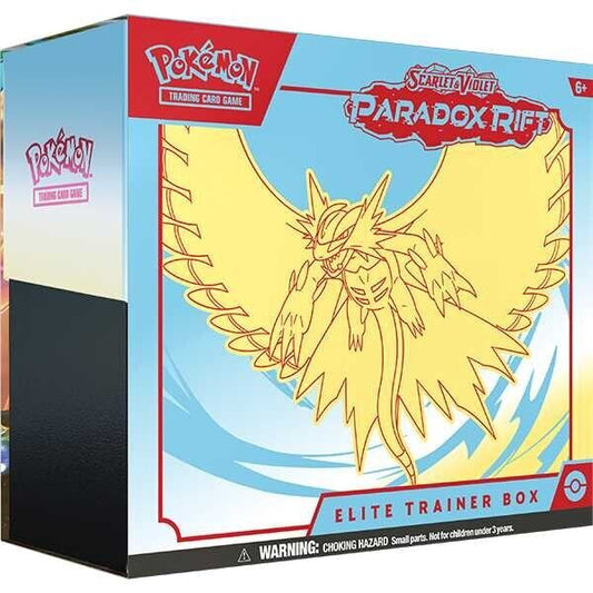 Pokémon TCG: Scarlet & Violet Paradox Rift Roaring Moon SEALED Elite Trainer Box