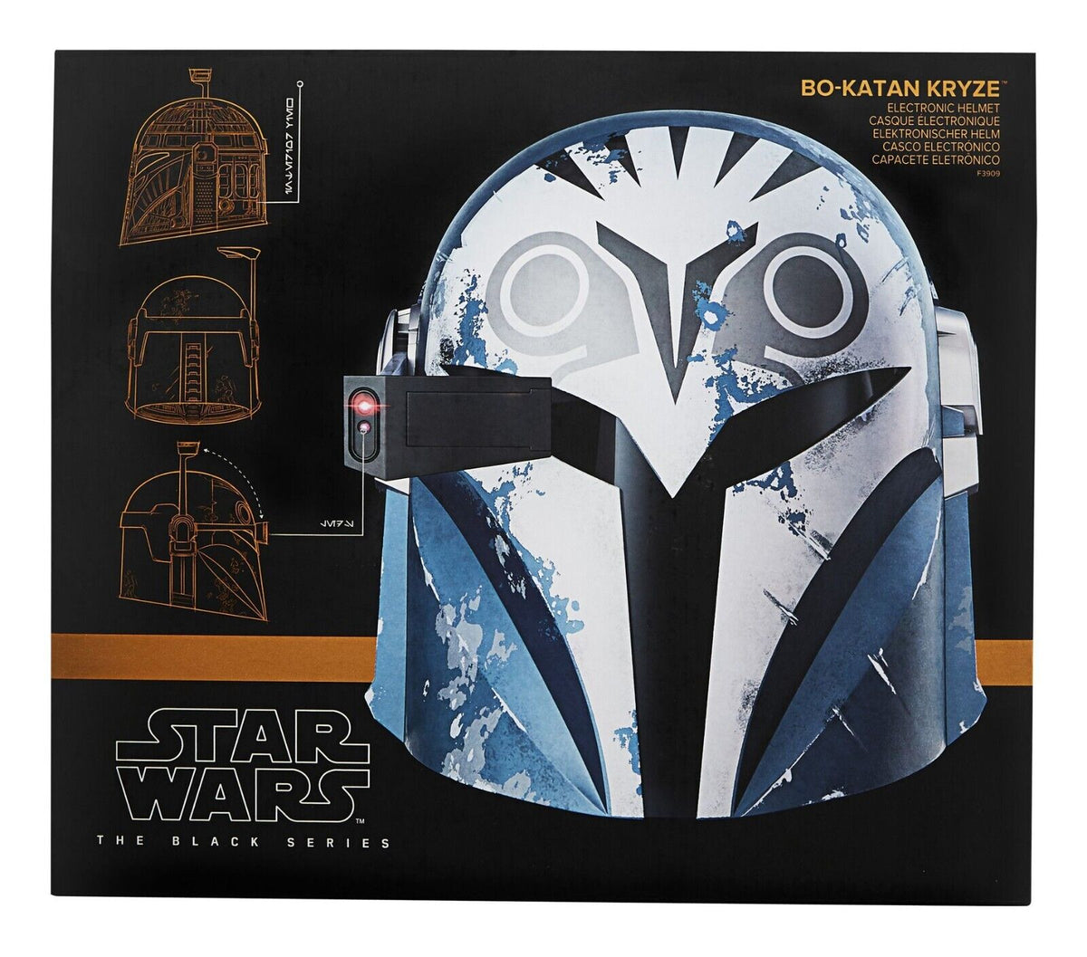Star Wars The Black Series Bo-Katan Kryze Electronic Helmet Hasbro