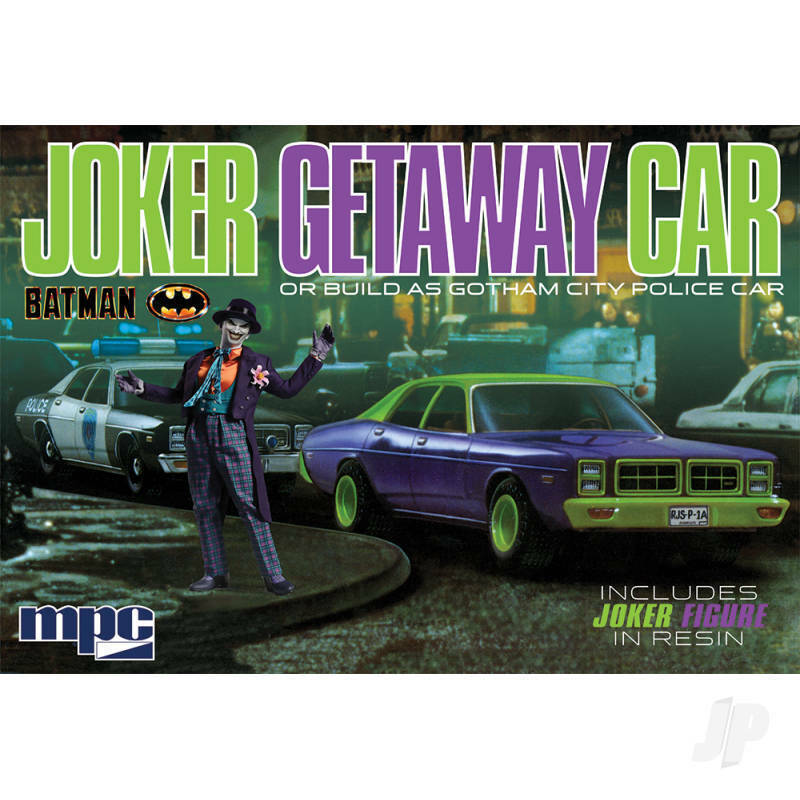 MPC Batman Joker Goon Car 1978 Dodge Monaco Plastic Build Kit MPC890