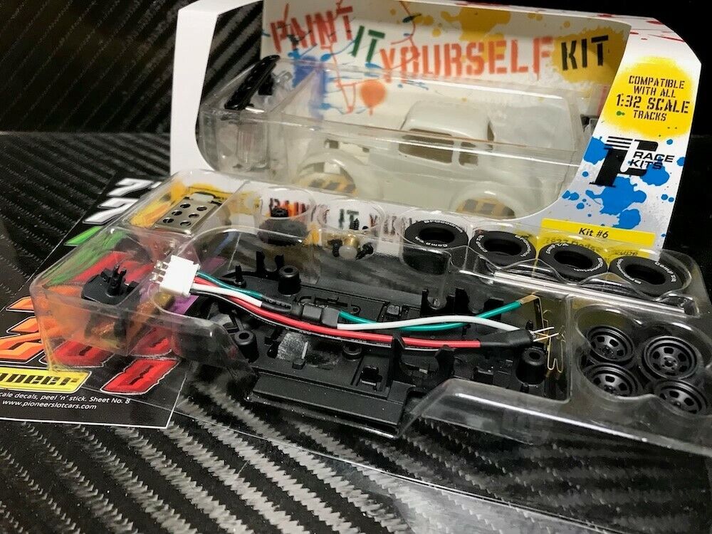 Pioneer Slot Car 1937 Dodge Coupe Legends Racer Kit 6