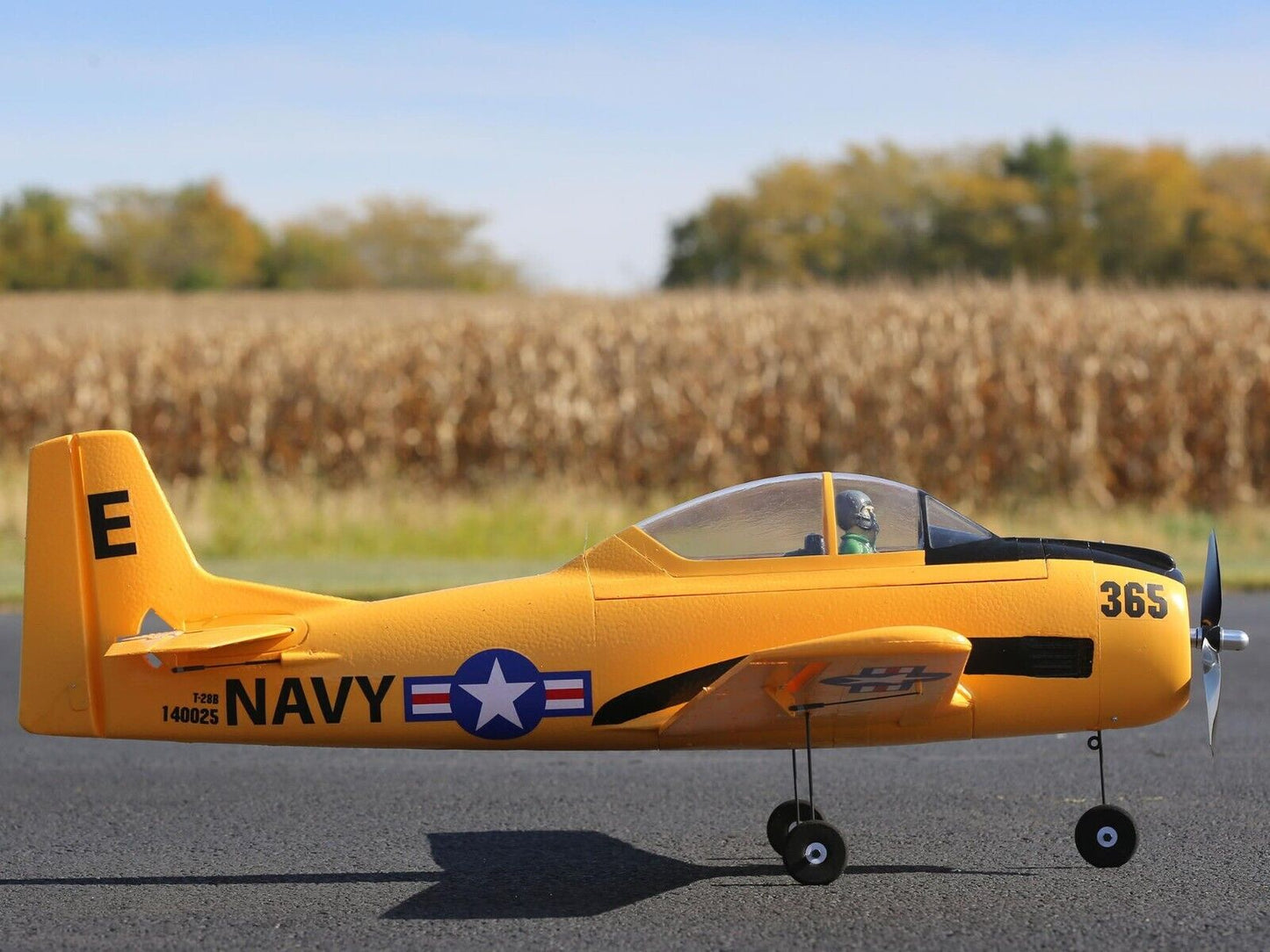 E-Flite T-28 Trojan 1.1m PNP Wingspan RC Aircraft EFL08275