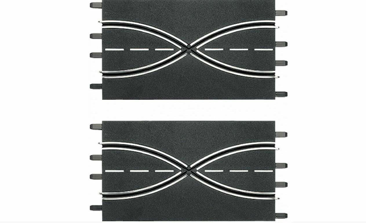Carrera 24 - 20517 Lane Change (x2) Slot car Track Pieces