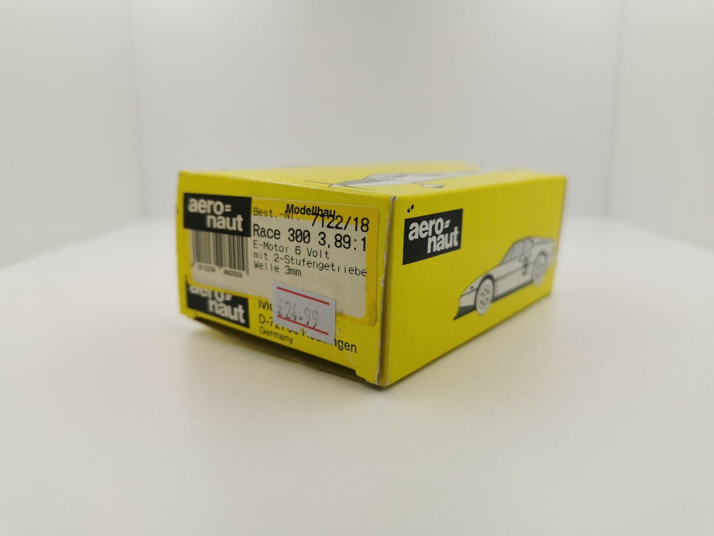 Aero-Naut Race 300 3.89:1 6V Aeronaut Brushed motor with Gearbox 7122/18