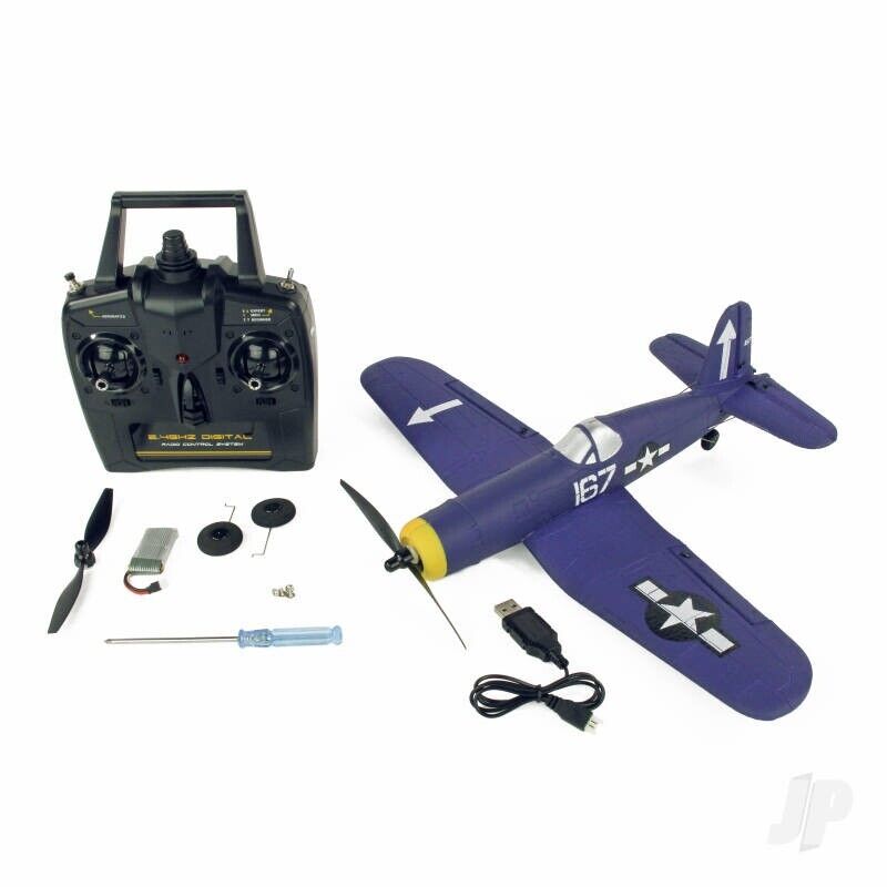 Sonik RC F4U Corsair 400 RTF 4-Channel with Flight Stabilisation