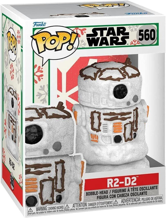 Funko Pop! Star Wars 560 SNOWMAN R2-D2 Bobble-Head