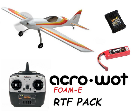 Ripmax ACRO-WOT Foam-E Mk2+ **SPECIAL RTF PACK** RC Model Aircraft