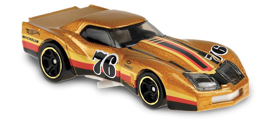 Hot Wheels 2020 Brand new '76 GREENWOOD CORVETTE HW RACE DAY 4/10