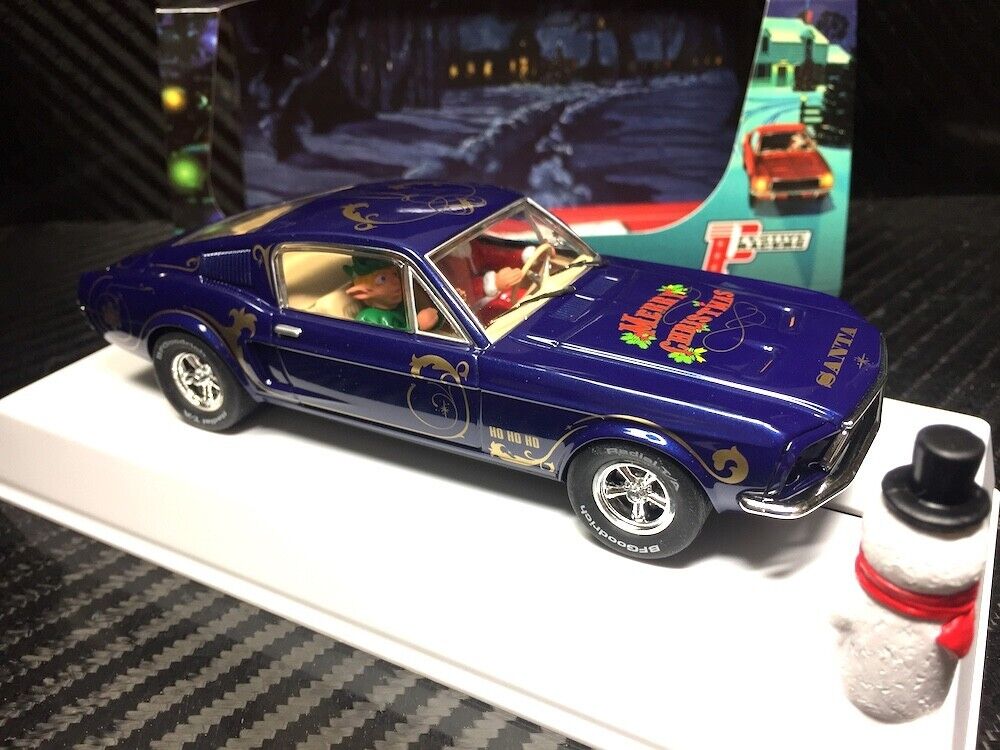 Pioneer Slot Car 68 Mustang Fastback GT Christmas Special  P072 Limited Edition