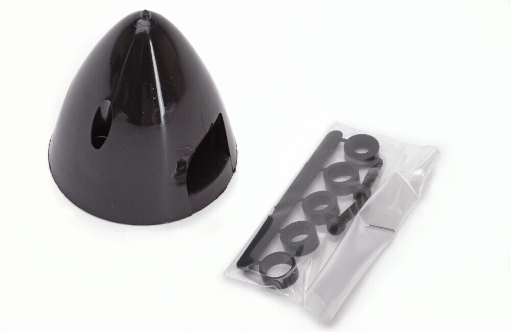 Dubro 2" (50.8mm) 2-Blade RC Aircraft Spinner (Black) E-DB273