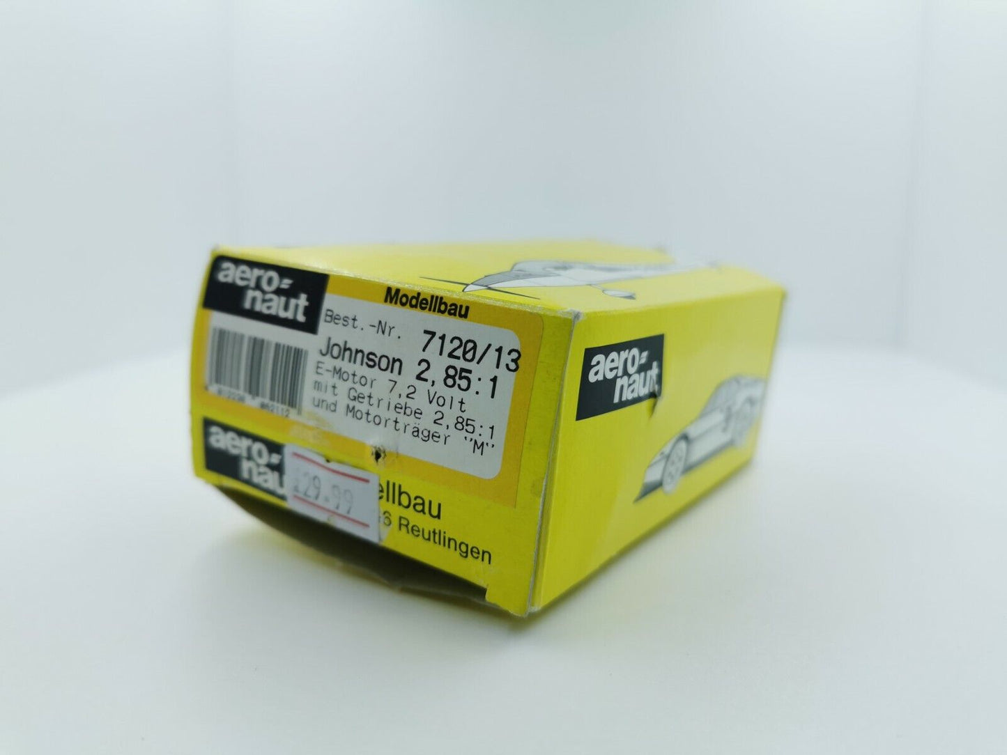 Aero-Naut 'Johnson' 2.85:1 7.2V Aeronaut Brushed motor with Gearbox 7120/13