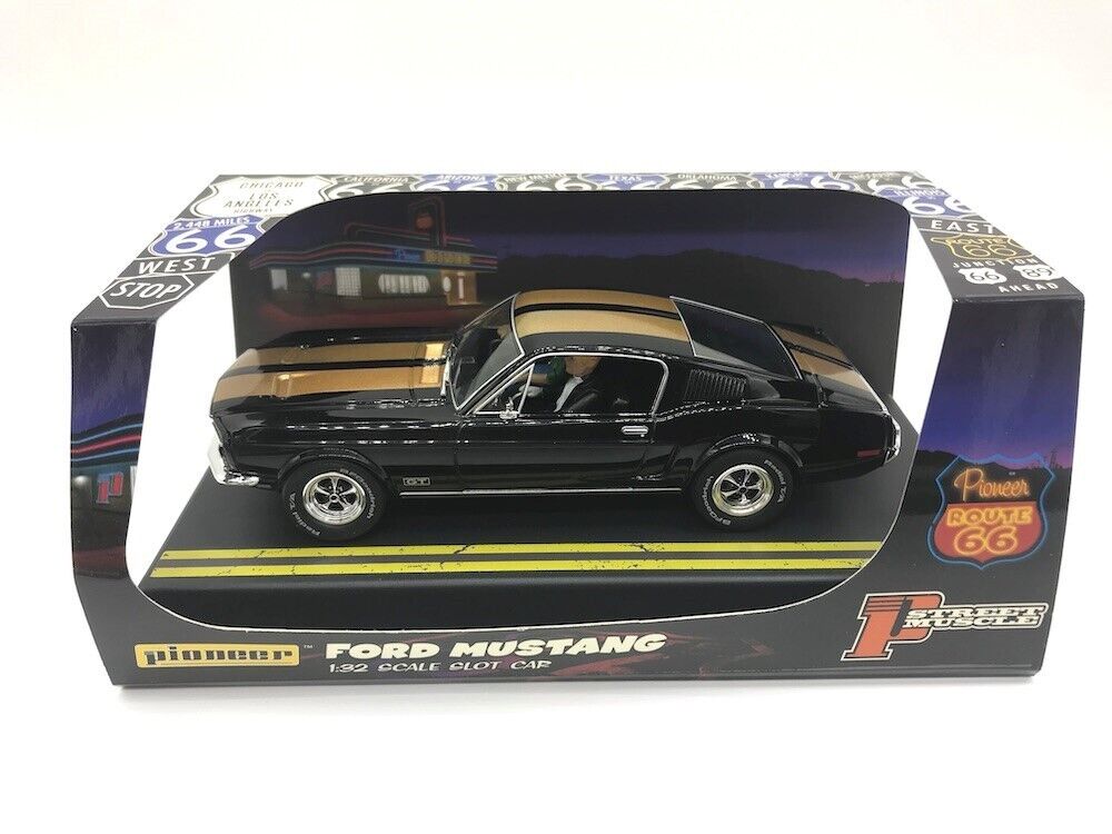Pioneer Slot Car P150 1968 Ford Mustang GT Fastback Limited Edition of 756