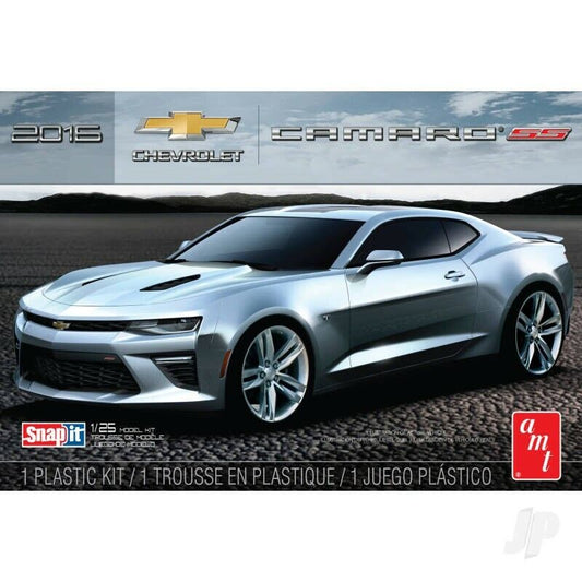 AMT 1:25 2016 Chevy Camaro SS Snap Kit RED Plastic Build Kit