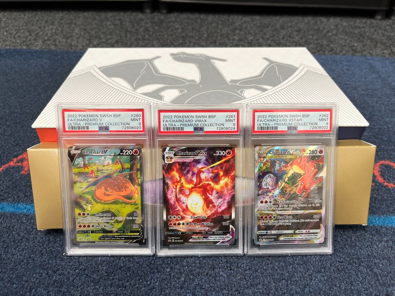 Pokemon Charizard upc box high quality bundle