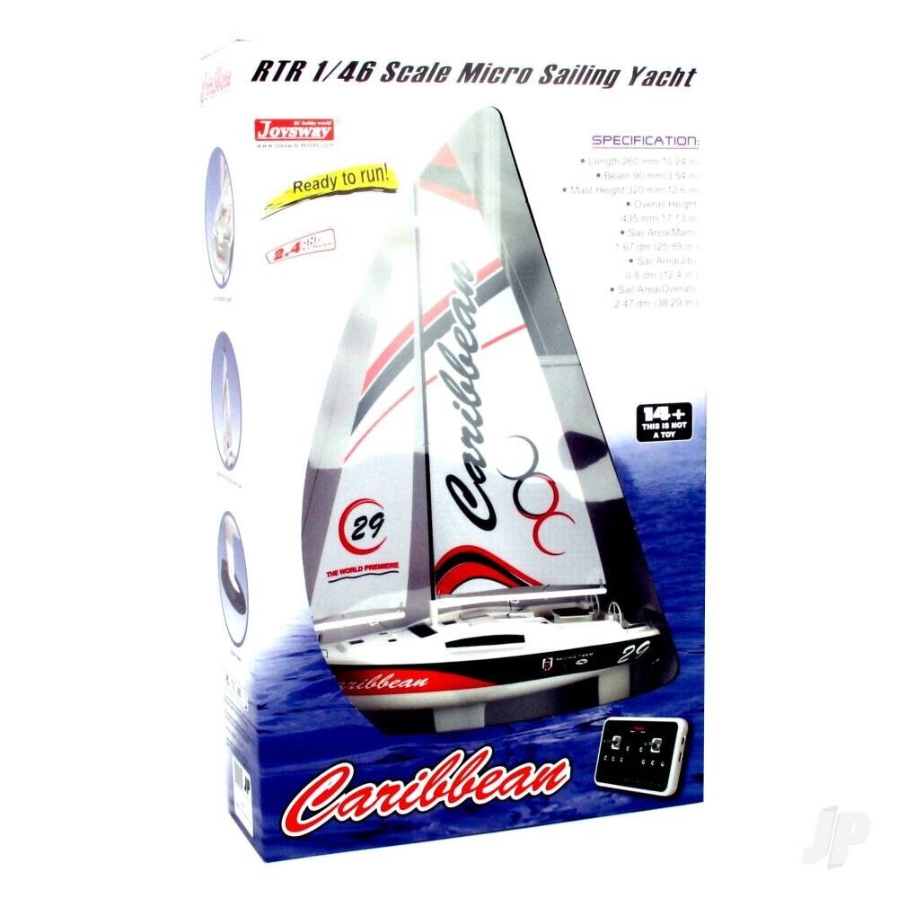 JOYSWAY Caribbean Yacht 2.4GHz RTR, Red