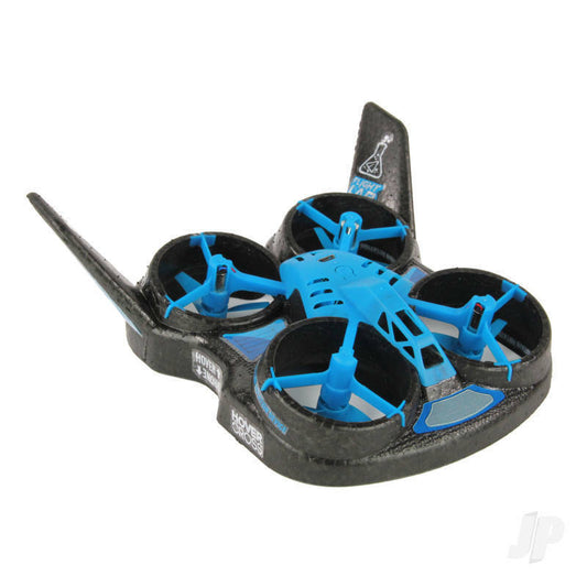 Flight Lab Toys Hover Cross RC Micro RTF Hybrid 2-in-1 Hovercraft and Drone BLUE