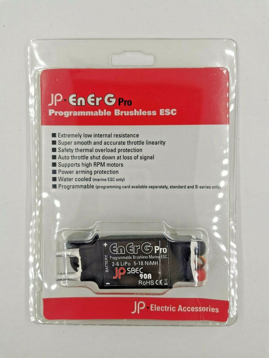 JP EnErG Pro 90A Marine Programmable Brushless ESC 4404984