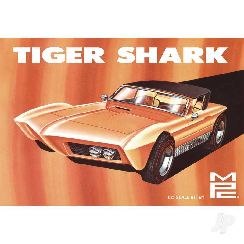 MPC 1:25 Tiger Shark Show Rod Plastic Build Kit MPC876