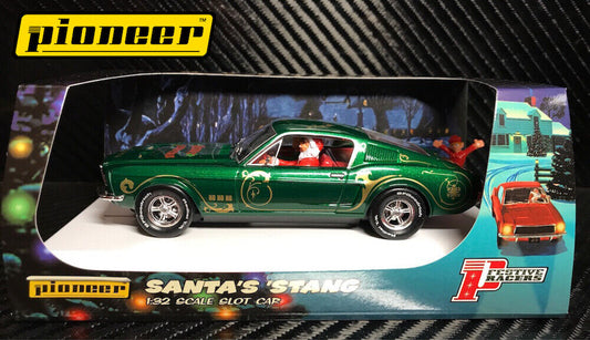 Pioneer Slot Car 68 Mustang Fastback GT Christmas Special  P036 Limited Edition