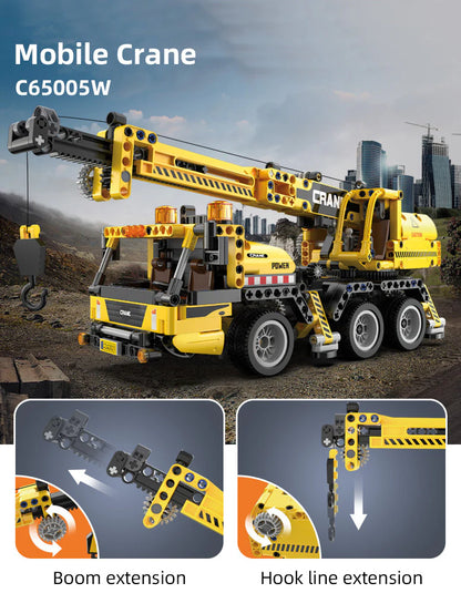 CaDA Crane - 658pcs Brick Kit