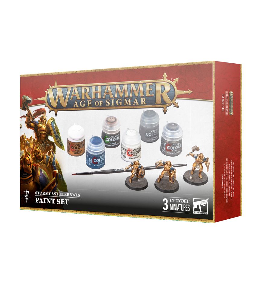 Warhammer Stormcast Eternals Paints Set