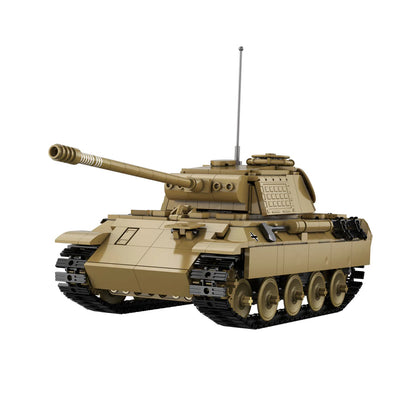 CaDA RC Panther Tank - 907pcs Brick Kit