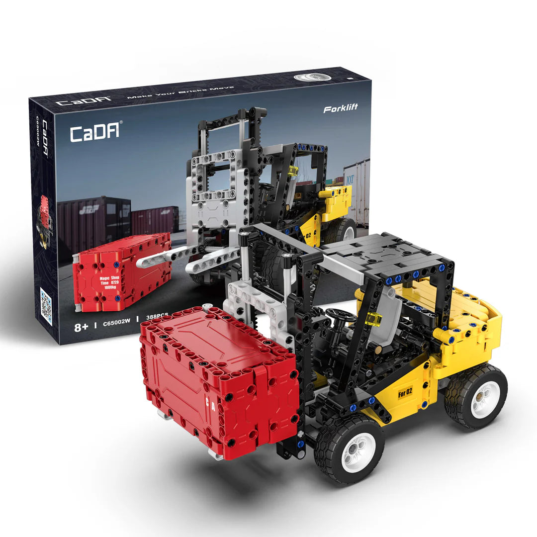 CaDA Forklift - 388 pcs Brick Kit