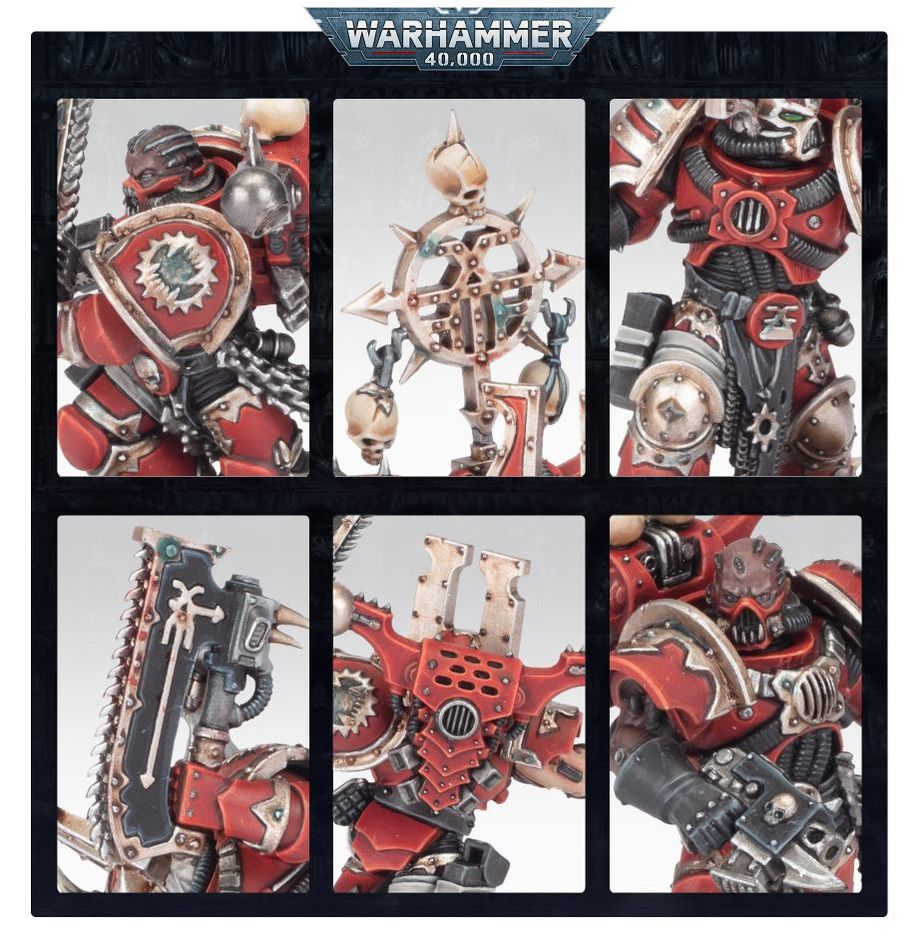 Warhammer 40,000 World Eaters: Khorne Berserkers