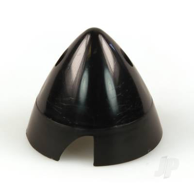 2 1/2in (63mm) Black Nylon Spinner