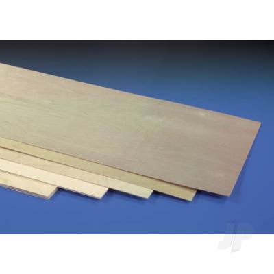 4mm (3/16in) 300 x 1200mm Birch Ply