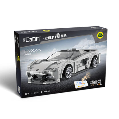 CaDA RC 1:18 Lotus Evija Racing car RC - 308pcs Brick Kit